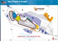 Billet Tribune 1C  <br /> GP Aragón<br>Circuit Motorland Alcañiz